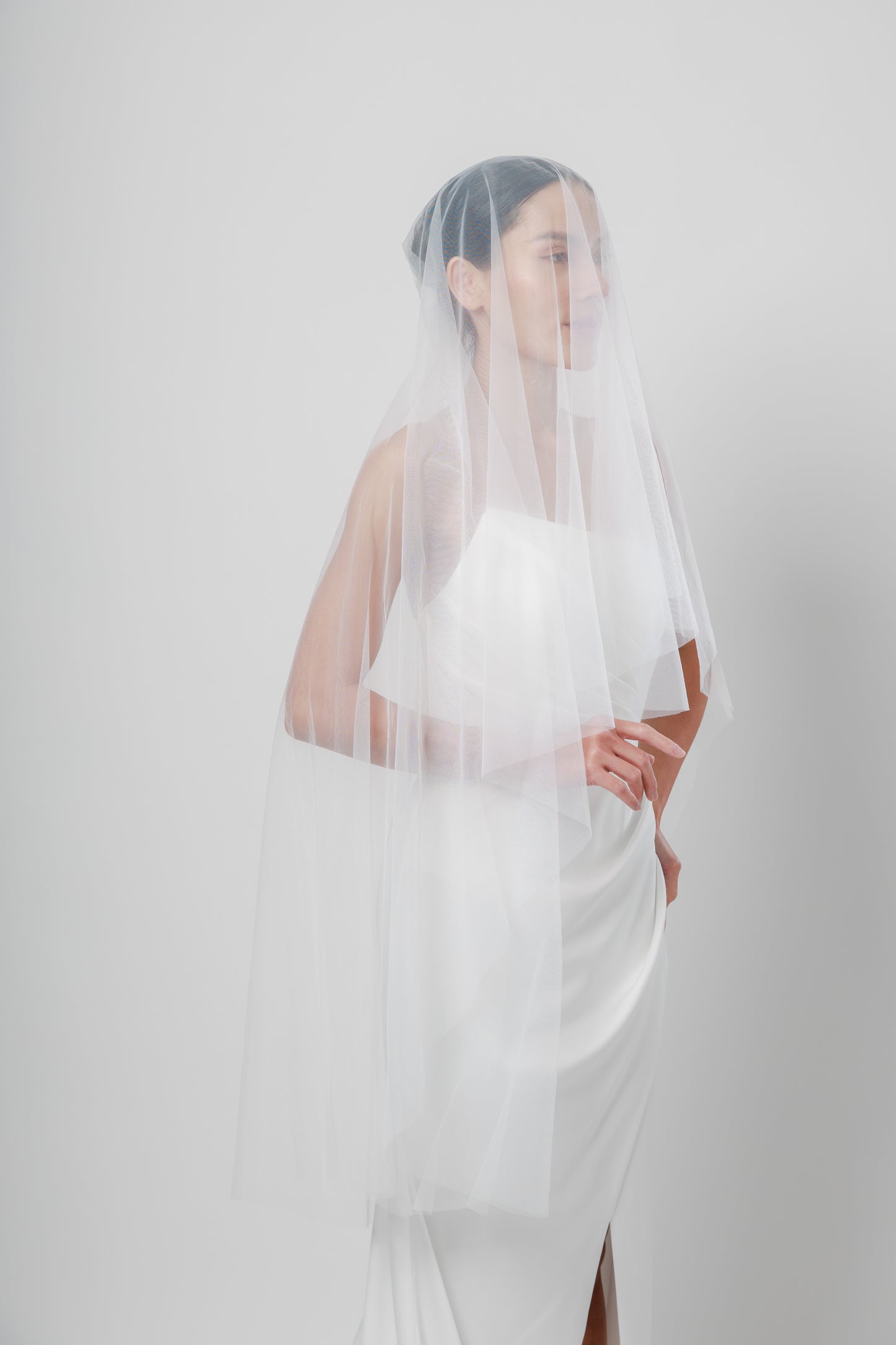 EVE I Two-Tier Soft Plain Veil