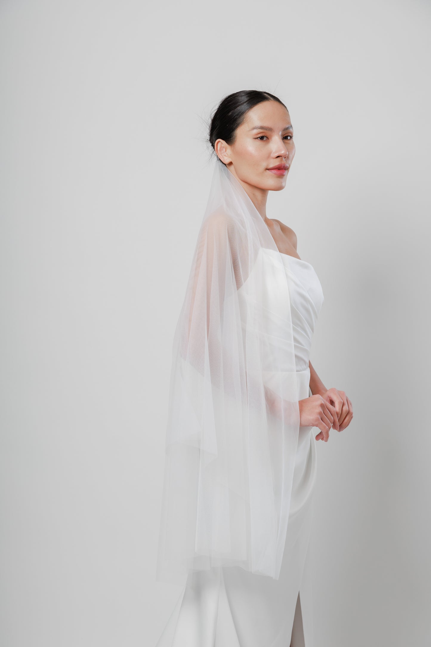 EVE I Two-Tier Soft Plain Veil